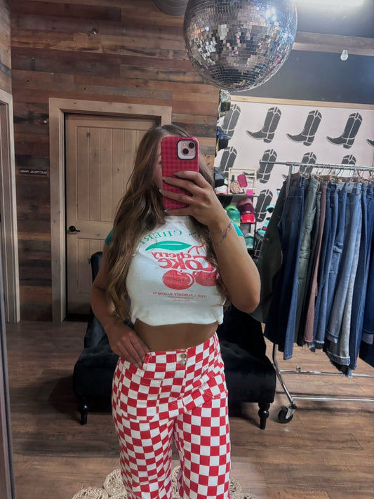 Red Hot Checkered Pants