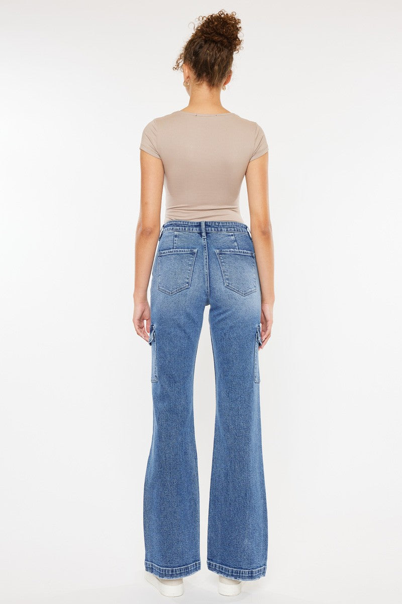 Harper High Rise Cargo Flares