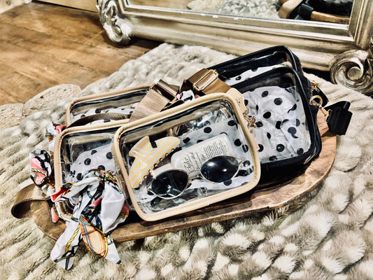 Clear Gameday + Concert Purse