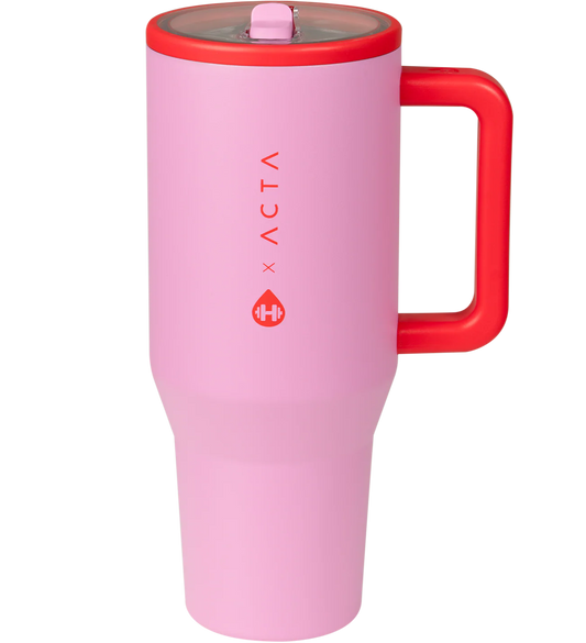 Strawberry 40oz Traveler Hydrojug