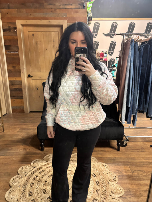 Quilt Patchwork Hoodie