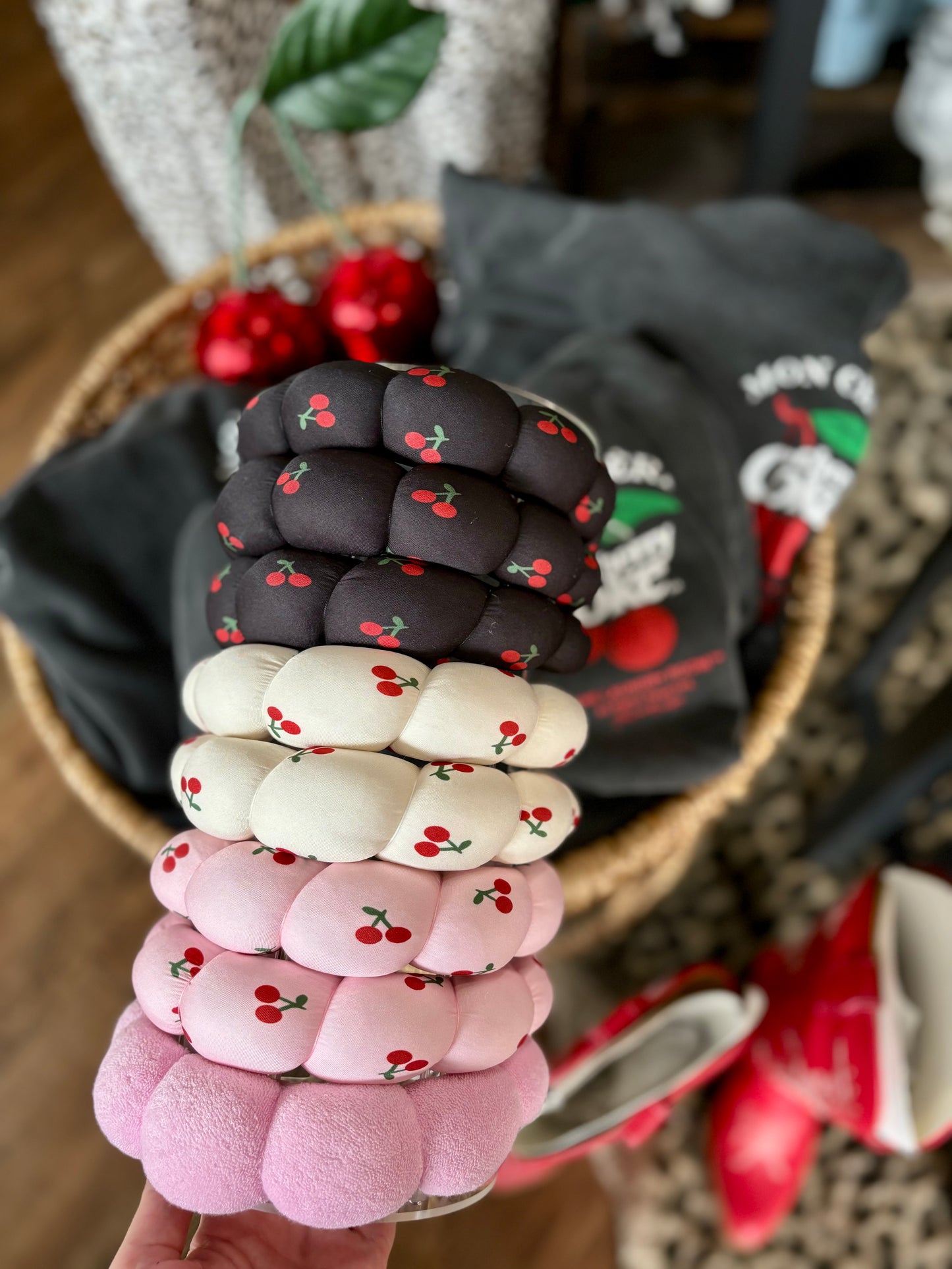 Cherry Spa Headband
