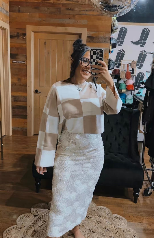 Champagne Rose Skirt