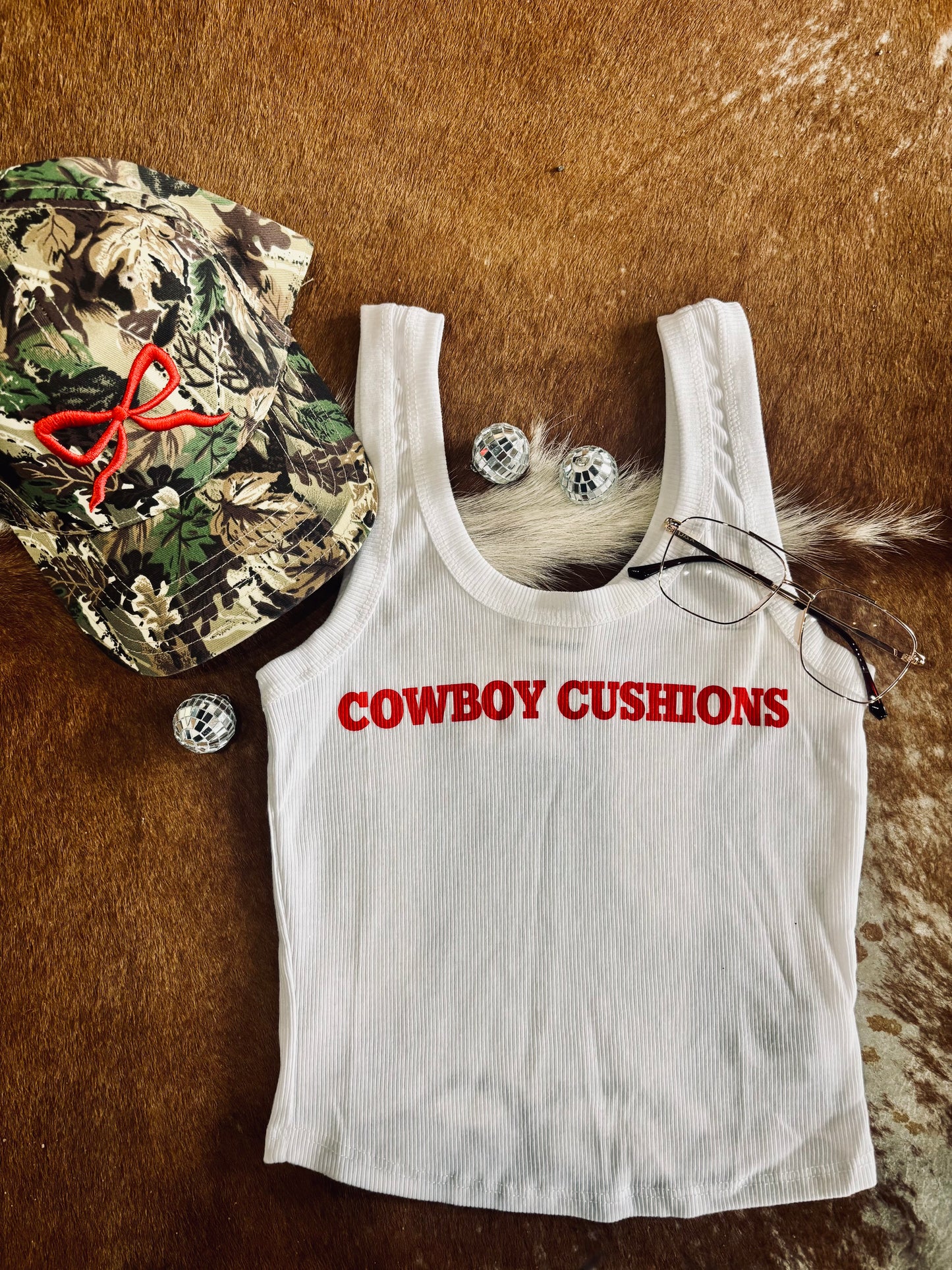 Cowboy Cushions Tank
