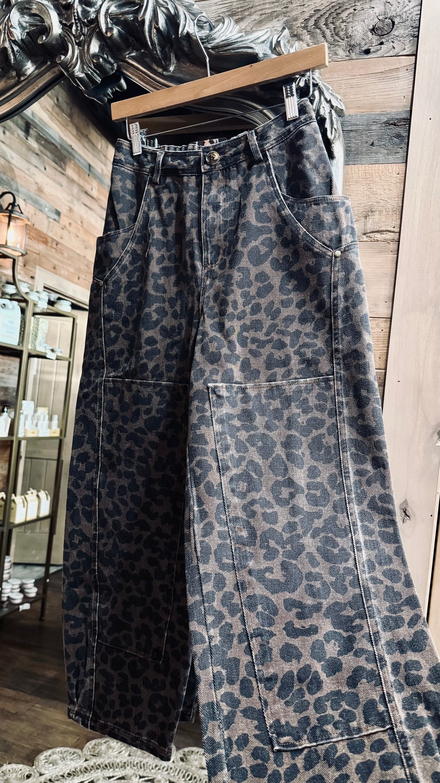 Lovin’ Leopard Denim Pants