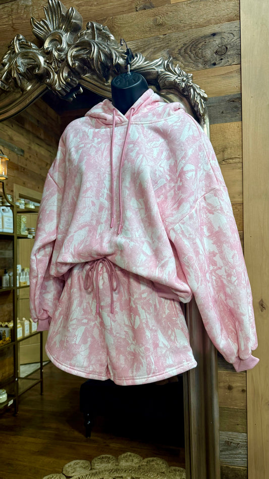 Pink Woodland Camo Set