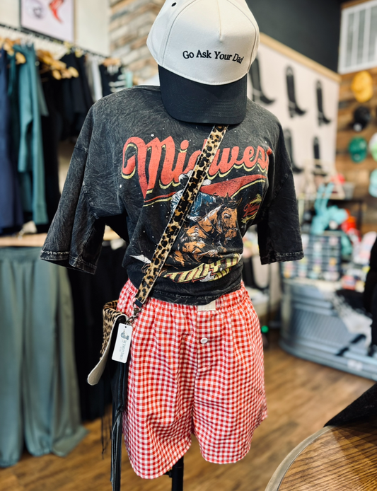 MIDWEST OVERSIZED MINERAL GRAPHIC TEE