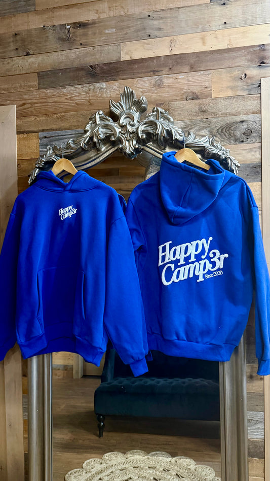 Happy Camp3r Royal Hoodie
