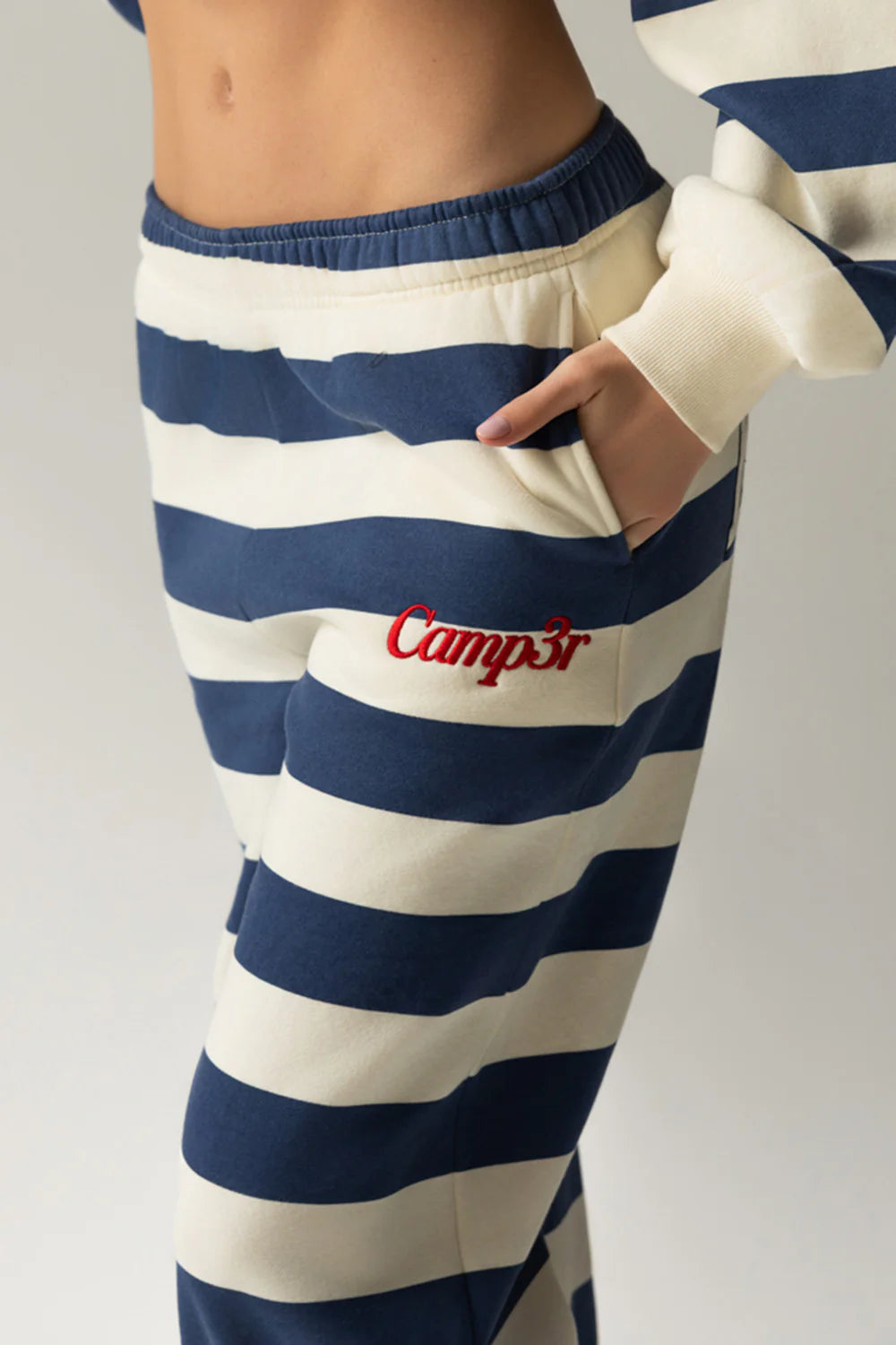 Happy Camp3r Indigo Stripe Pants