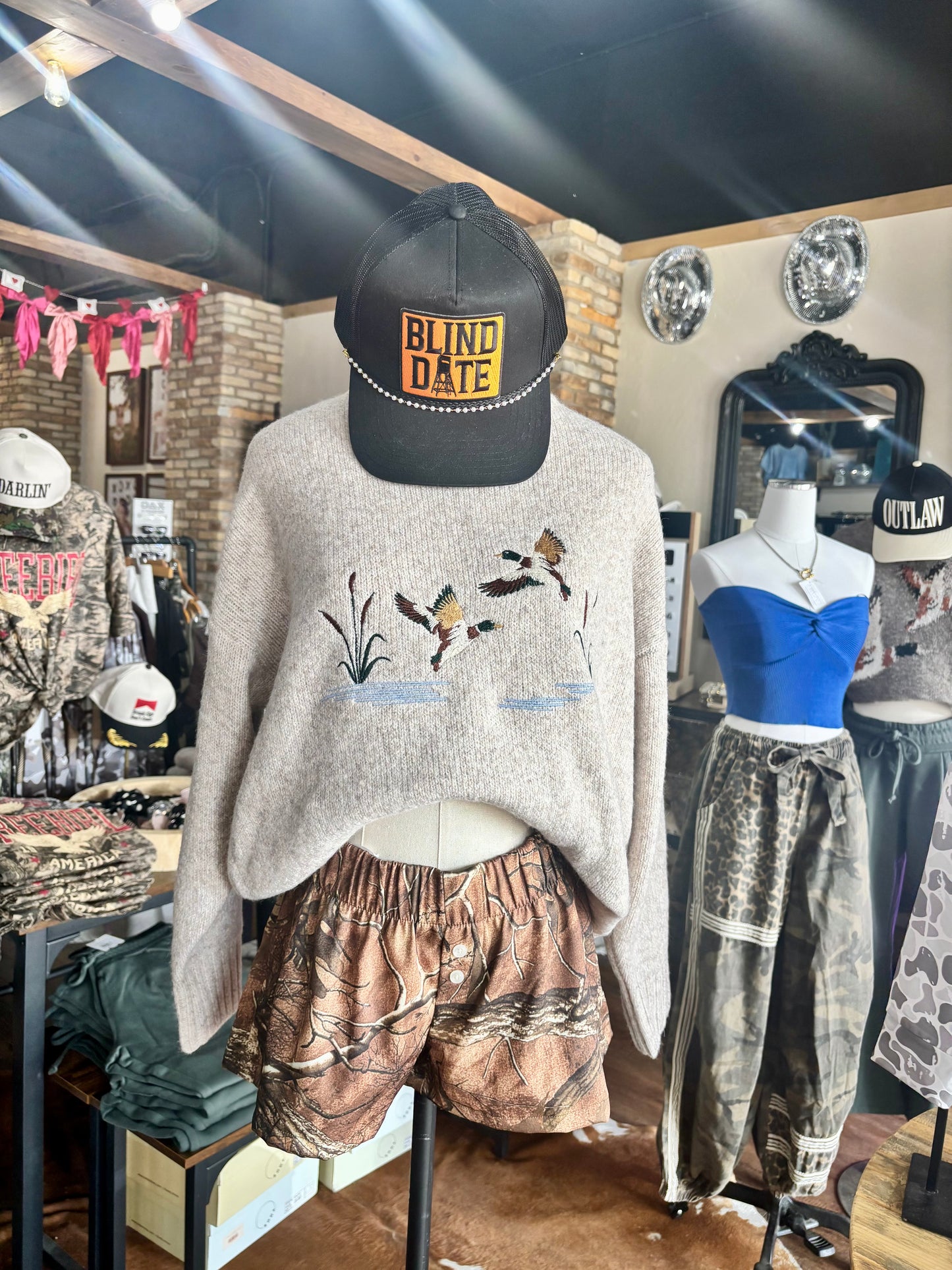 Pond Duck Oatmeal Sweater