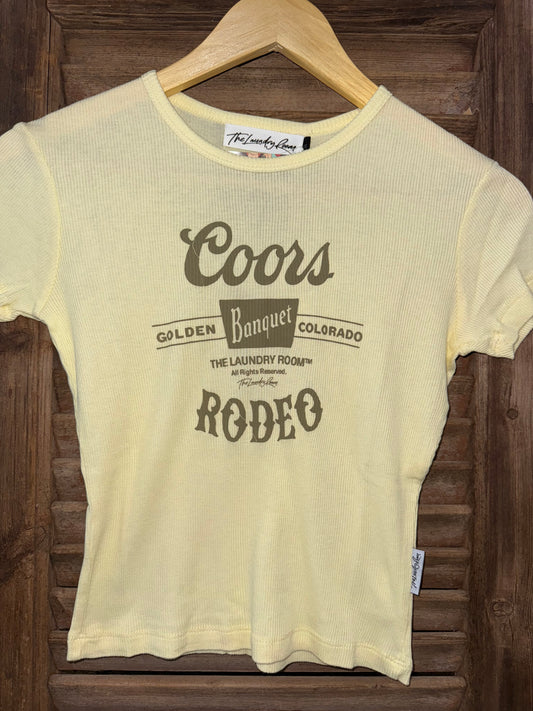Coors Banquet Rodeo Baby Tee