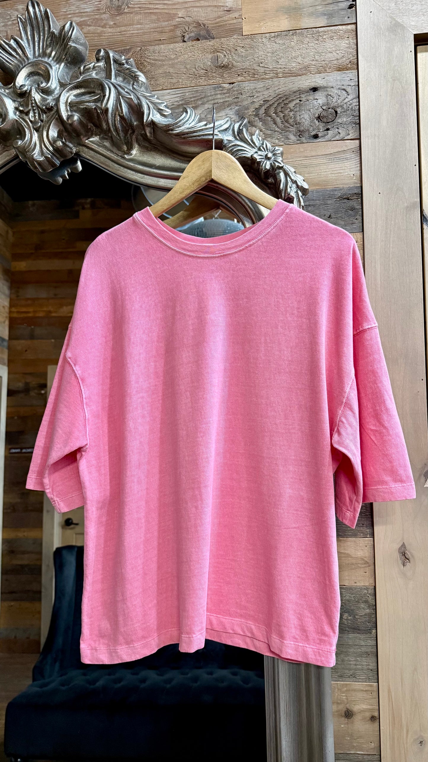 Oversized Half Sleeve Basic Tee