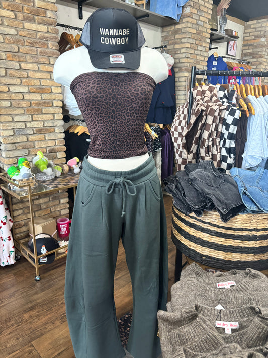 Leopard Tube Top