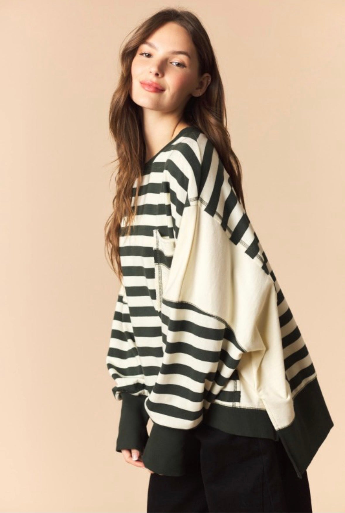 Evergreen Ease Oversize Sweatshirt