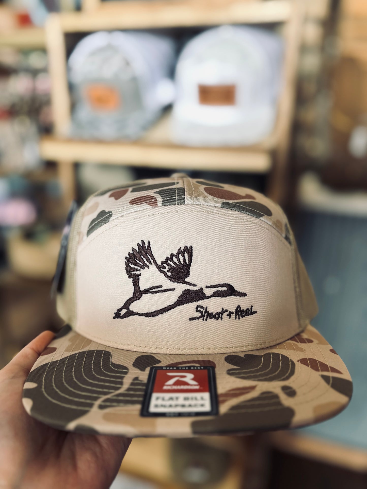 Shoot & Reel Mallard Sandstone Camo Hat