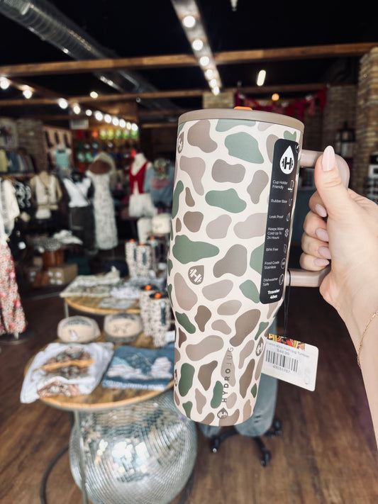 Duck Camo 40oz Hydrojug Tumbler