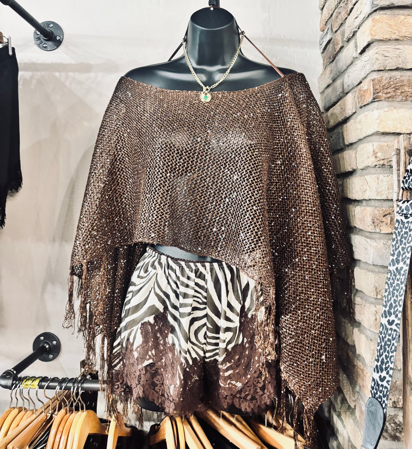 Desert Diamond Poncho