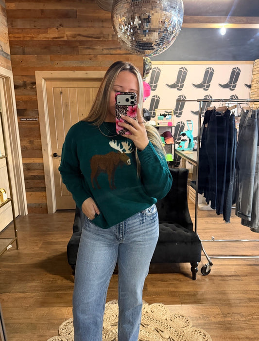 Moose Lodge Sweater