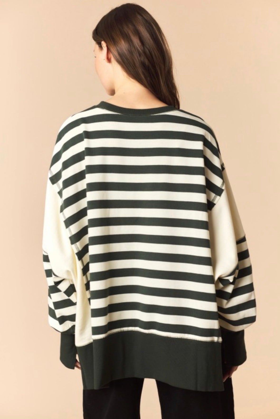 Evergreen Ease Oversize Sweatshirt