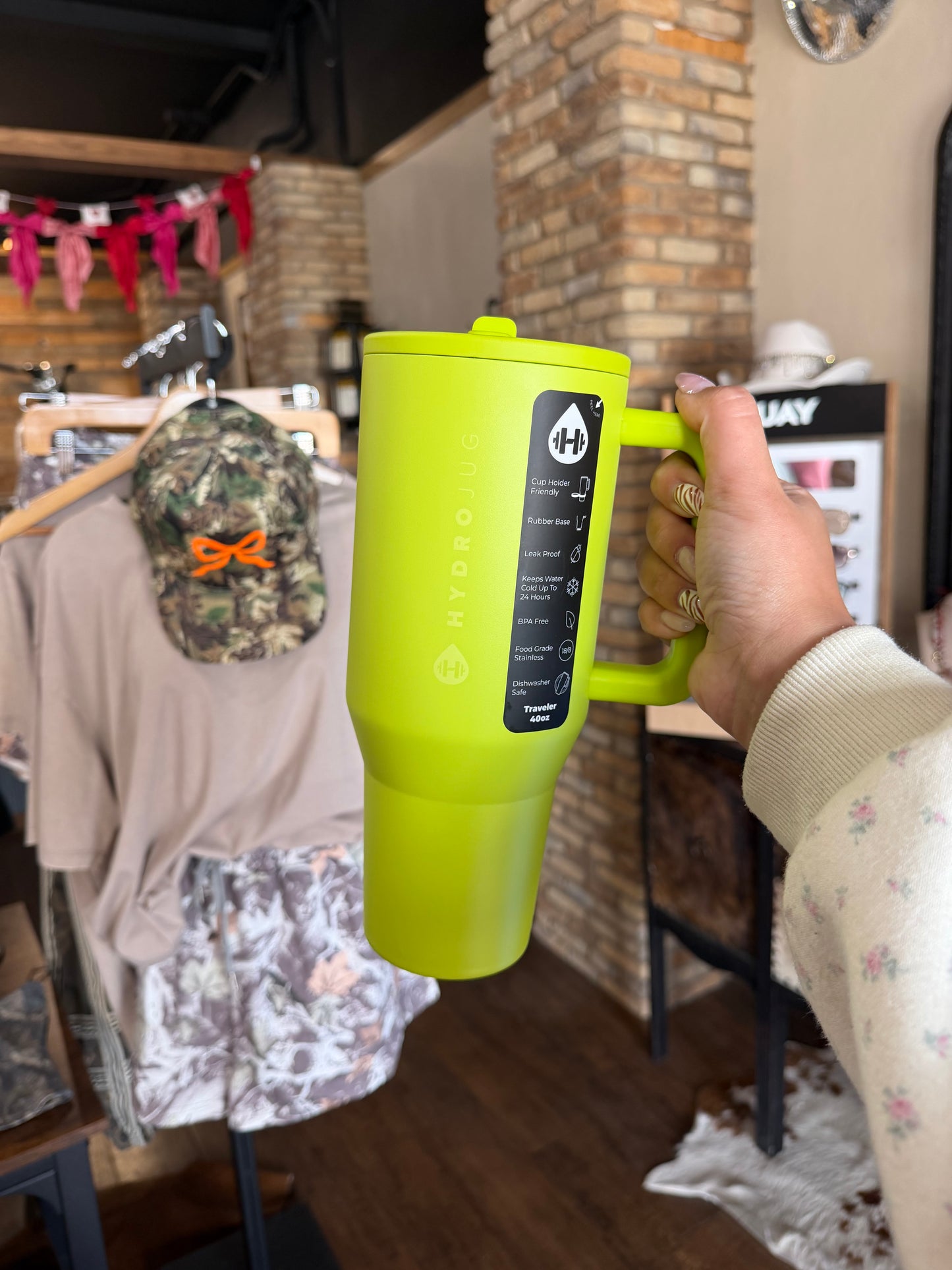 LemonLime 40oz Hydrojug Tumbler