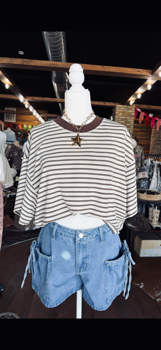 Bailey Striped Tee