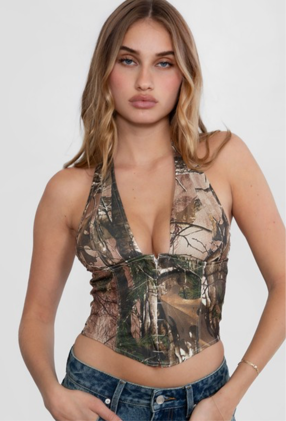 Backwoods Halter Top