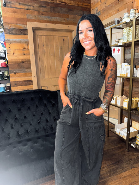 Cargo Pant Jumpsuit