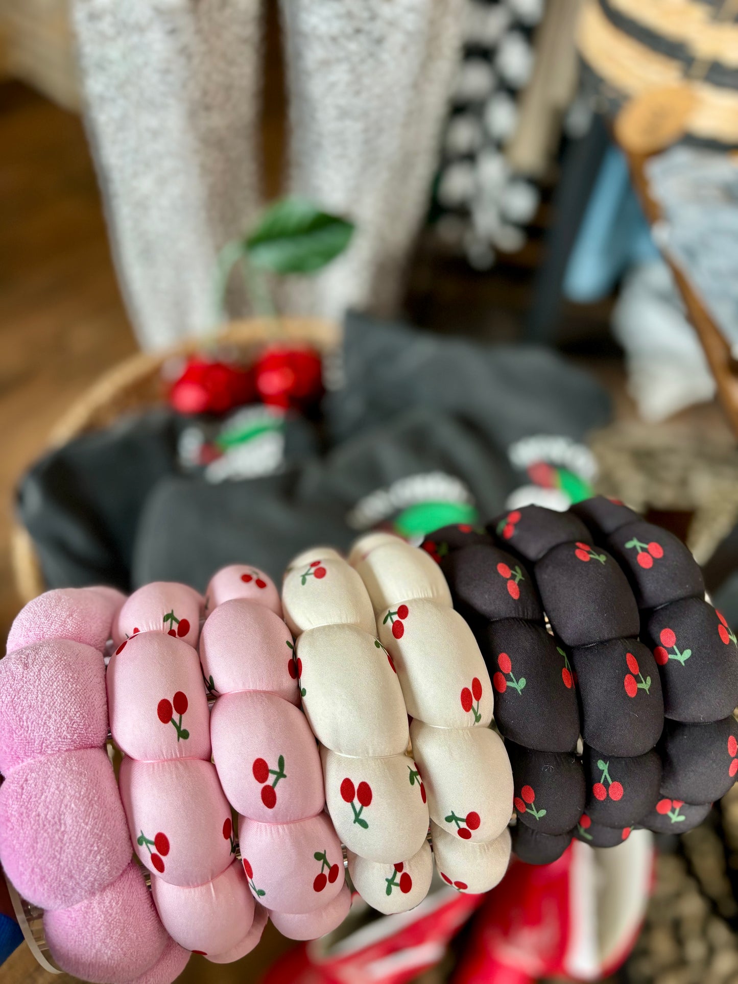 Cherry Spa Headband