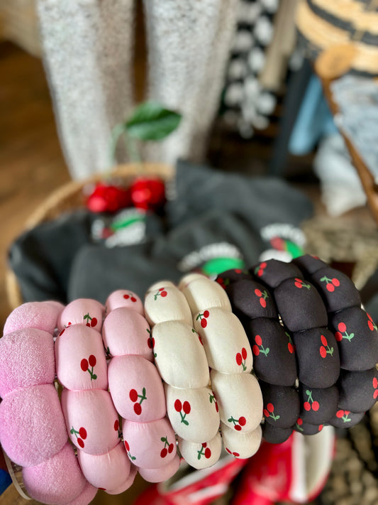 Cherry Spa Headband