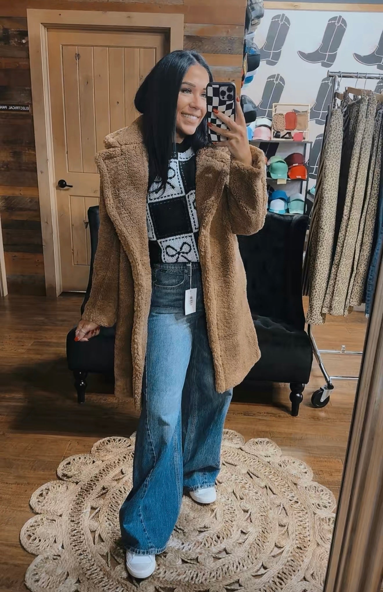 Camel Teddy Bear Coat