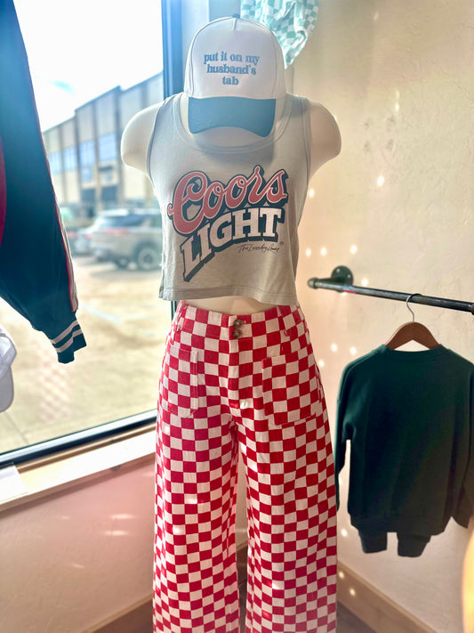 Coors Light Racing - Boxy Tank - Star Dust