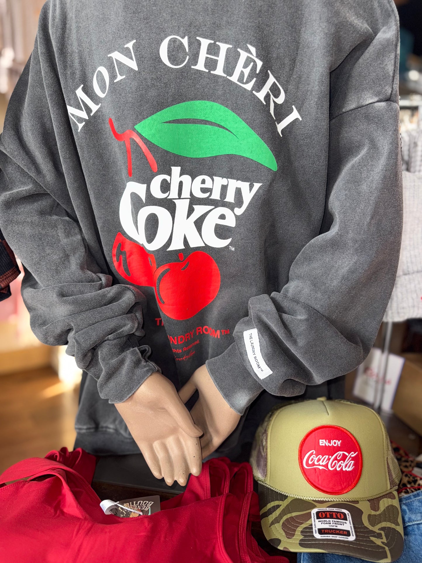The Laundry Room: Cherry Coke Hoodie