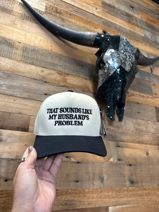 Husbands Problem Vintage Trucker