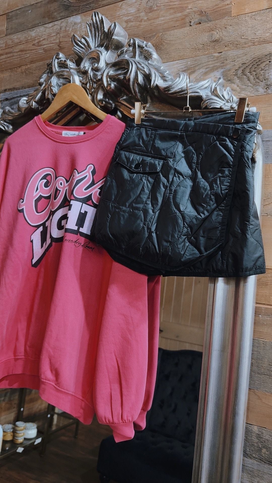 Quilted Puffer Skirt