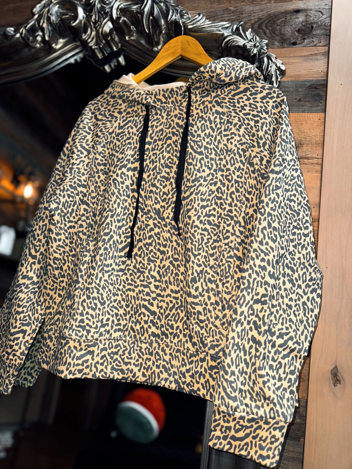 Leopard French Terry Hoodie