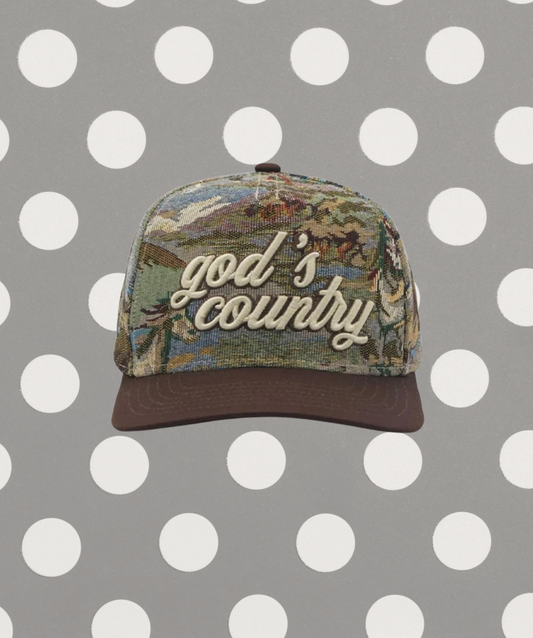 God's Country Hat (Western Tapestry)