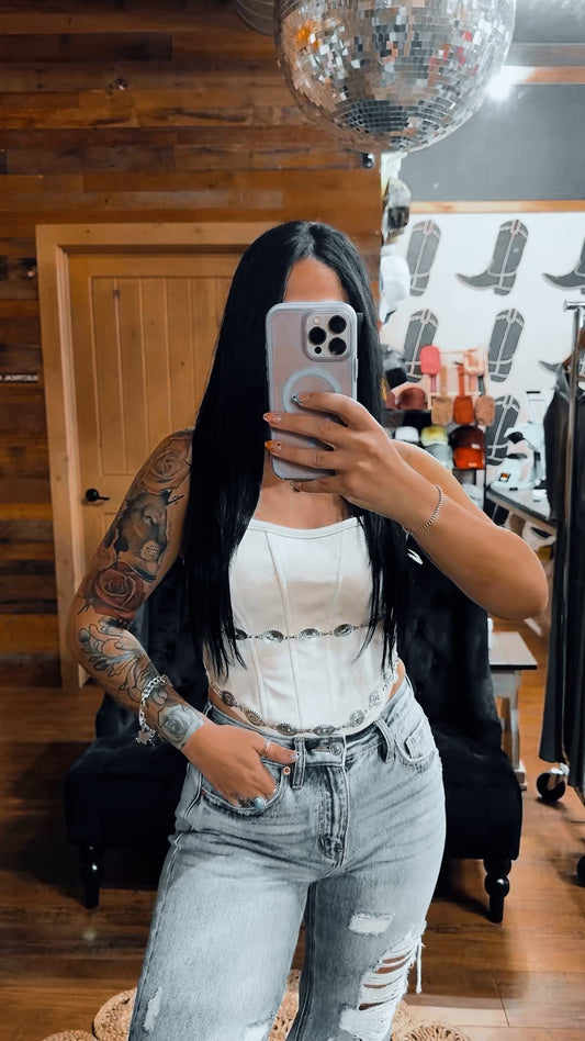 Western Belt Corset