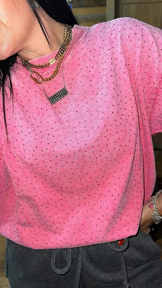 Bling Basics Oversized Tee