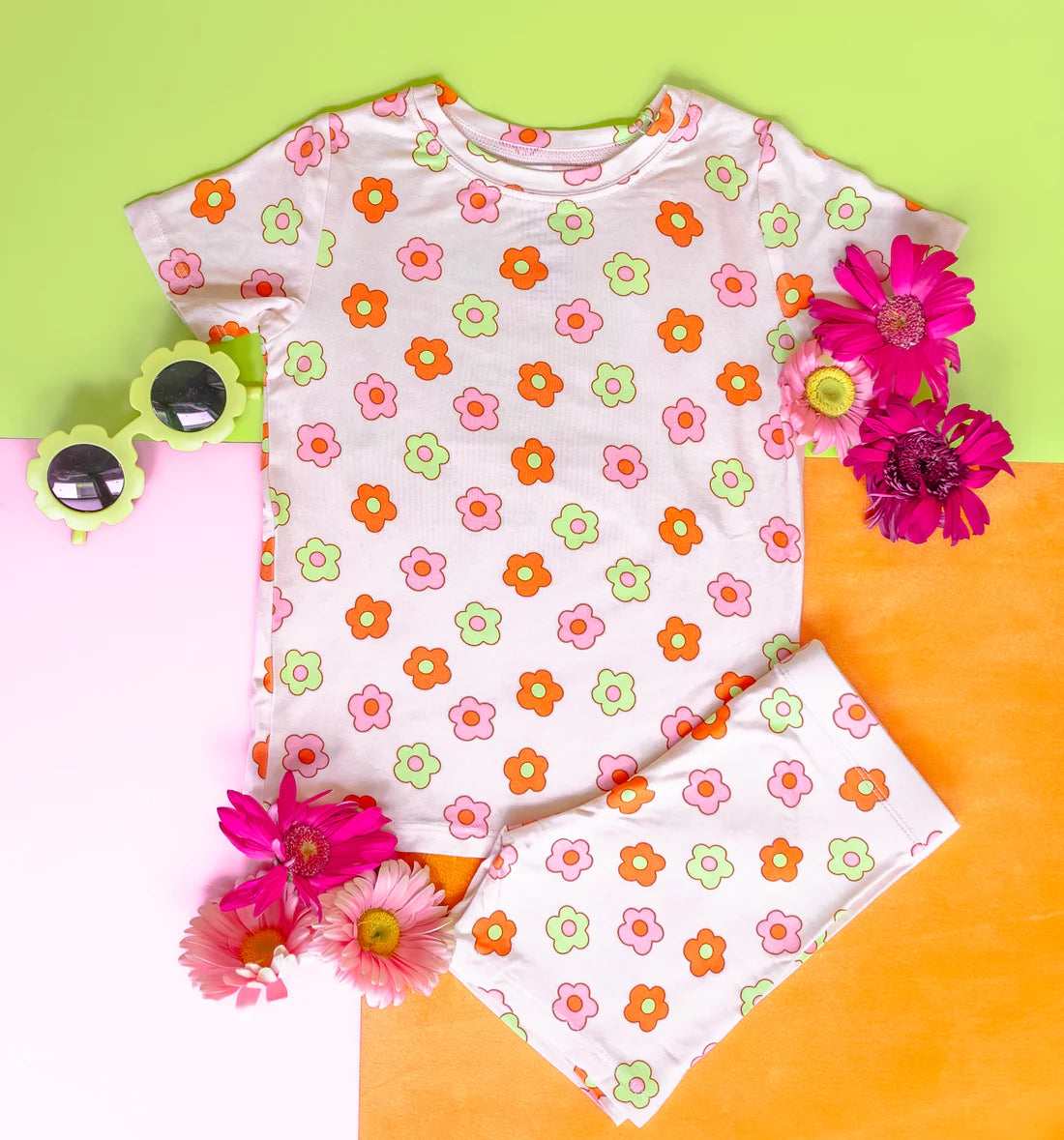 Feelin' Flowerful Dream Shortie Set