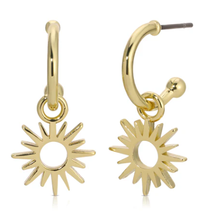 YOUR FAITH SHINES EARRINGS - GOLD