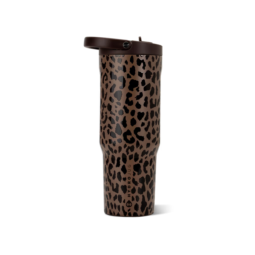 Brown Leopard 40oz Sport Hydrojug