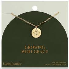 Growing with Grace Necklace-Gold
