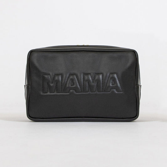 Vegan Travel Bag - MAMA/MINI Black