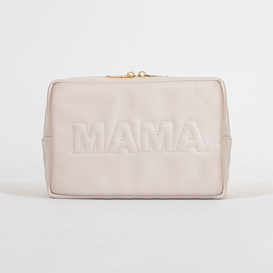 Vegan Travel Bag - MAMA/MINI Ivory